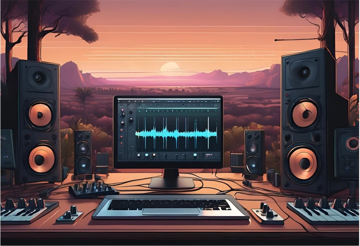 Mikrofon und Kopfhörer von Maximilian Haas Digital Services